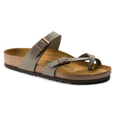 BIRKENSTOCK Mayari Birkibuc Stone at Gravity NYC